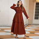 Plus Size O Neck Dot Print, Ruffles Dress, Casual Maxi Long Dresses Spring Summer Dress ,Plus Size Women Short Sleeve, Print Patchwork Causal Dress Loose Overs, Maxi Irregular Dresses, Plus Size Patchwork Causal Dress Loose Oversized Maxi Irregular Dresses, Plus Size Beading, Pleated Elegant Party Dress,Belted Loose Maxi, Spring Dress Beading Pleated Elegant Party Dress Belted Loose Oversized Plus Size Women Clothing ,iBuyXi.com