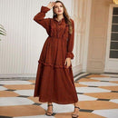 Plus Size O Neck Dot Print, Ruffles Dress, Casual Maxi Long Dresses Spring Summer Dress ,Plus Size Women Short Sleeve, Print Patchwork Causal Dress Loose Overs, Maxi Irregular Dresses, Plus Size Patchwork Causal Dress Loose Oversized Maxi Irregular Dresses, Plus Size Beading, Pleated Elegant Party Dress,Belted Loose Maxi, Spring Dress Beading Pleated Elegant Party Dress Belted Loose Oversized Plus Size Women Clothing ,iBuyXi.com