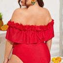  Plus Size High,Waist Bikini Set, Red Swimsuit Push Up Bathing Suit,High Waist Bikini, Set RED Plus Size Xxl,Xxxl Swimsuit Push Up Bathing Suit, Large Size Black Swimwear Female,Plus Size Brazilian Black Female Beach Swimsuit, , Long Sleeve Bodysuit, Long Sleevees,iBuyXi.com
