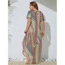 Plus Size Short Sleeve Striped Print Casual Dress, Side Split Maxi ,Lace Floral Black Maxi,Plus Size Women Short Sleeve, Print Patchwork Causal Dress Loose Overs, Maxi Irregular Dresses, Plus Size Patchwork Causal Dress Loose Oversized Maxi Irregular Dresses, Plus Size Beading, Pleated Elegant Party Dress,Belted Loose Maxi, Spring Dress Beading Pleated Elegant Party Dress Belted Loose Oversized Plus Size Women Clothing ,iBuyXi.com