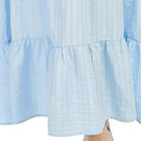 Oversized Maxi, Turn Down Collar, Half Sleeve, Colorful Multicolor Striped Dress, Shirt Dress Women Summer, Half Sleeve Colorful Multicolor Striped Dress Loose Oversized, Maxi Long Beach Dresses, Three Quarter Sleeve Casual Tunic Dress, Knee Length Plus Size Short Midi Dresses,iBuyXi.com