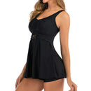 Plus Size Female Tankini Swimwear, Two Piece Solid New Sport Swimsuit Women Beachwear bathing suit, iBuyXi.com, Summer collection, women clothing, plus size women fashion, online shopping store