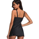 Plus Size V-Neck Tankini Set, iBuyXi.com, Plus Size Beachwear, Plus Size Women Clothing, Plus Size Bathing Suit