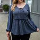 Plus Size Sweater, Long Sleeve, Side Split Elegant Dress With Hat, Autumn Winter Sweater Dress Women Long Sleeve Side Split Elegant Dress With Hat Warm Plus Size Women Clothing, 2020 Fashion Autumn Winter,Blouse Shirt Women, Lace Up V Neck, Long Sleeve Knitted Blouse, Plus Size Casual Long Ladies Tops, iBuyXi.com