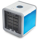 Portable Air Cooler Fan Mini USB ,Air Conditioner 7 Colors Light Desktop Air Cooling Fan Humidifier Purifier For Office Bedroom,iBuyXi.com