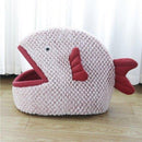 Pet Cat Dog Bed Winter Warm House Non-slip,Bottom Soft Puppy Cushion Pet Sleeping Kennel Portable Sofa Mat for Dogs Cat Supplies, Removable Pets Cat House Windproof  Cozy Shark Shaped, Toys Dog Cleaning Pet Cat Dog Teeth Chew Toy Pet Supplies,Portable Pet Cat Dog Bag, Breathable Transparent Pet Carrier Bag, ,iBuyXi.com