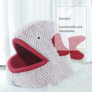 Pet Cat Dog Bed Winter Warm House Non-slip,Bottom Soft Puppy Cushion Pet Sleeping Kennel Portable Sofa Mat for Dogs Cat Supplies, Removable Pets Cat House Windproof  Cozy Shark Shaped, Toys Dog Cleaning Pet Cat Dog Teeth Chew Toy Pet Supplies,Portable Pet Cat Dog Bag, Breathable Transparent Pet Carrier Bag, ,iBuyXi.com