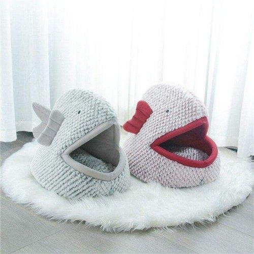 Pet Cat Dog Bed Winter Warm House Non-slip,Bottom Soft Puppy Cushion Pet Sleeping Kennel Portable Sofa Mat for Dogs Cat Supplies, Removable Pets Cat House Windproof  Cozy Shark Shaped, Toys Dog Cleaning Pet Cat Dog Teeth Chew Toy Pet Supplies,Portable Pet Cat Dog Bag, Breathable Transparent Pet Carrier Bag, ,iBuyXi.com