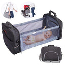Portable Nappy Stroller Bag, iBuyXi.com, Stroller Bag, Accessories, Mummy Bag, Diaper Bag, Waterproof Baby Bag, Baby Crib Bag, Foldable Baby Bed, Convertible Crib Baby Diaper Bag, Mummy Bag
