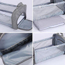 Portable Nappy Stroller Bag, iBuyXi.com, Stroller Bag, Accessories, Mummy Bag, Diaper Bag, Waterproof Baby Bag, Baby Crib Bag, Foldable Baby Bed, Convertible Crib Baby Diaper Bag, Mummy Bag