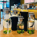 2L Portable & Giant Glass Water Bottle, ibuyxi.com