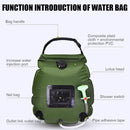 Portable Solar Shower Bag, iBuyXi.com Shop Unique Selection, Outdoor Shower, Solar Shower Bag, Camping Shower Bag, Portable Shower, Hiking, Outdoor, Camping Products, Solar products