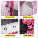 2-1 Portable Transparent Trolley Backpack Cat Carrier, ibuyxi.com