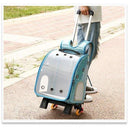 2-1 Portable Transparent Trolley Backpack Cat Carrier, ibuyxi.com
