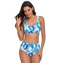 Push Up Thong High Waist Floral Bikini Set, iBuyXi.com, Push Up Bathing suits, Summer collection, Women outfits, Beachwear, Bikini Sets