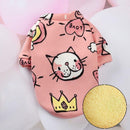 Rabbit Print, Pet Cat Costume for Cats, Soft Kedi Katten Sweatshirt Hoodie, Spring Summer Cat Clothes, Suit mascotas ropa para gato, iBuyXi.com