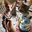Rabbit Print, Pet Cat Costume for Cats, Soft Kedi Katten Sweatshirt Hoodie, Spring Summer Cat Clothes, Suit mascotas ropa para gato, iBuyXi.com