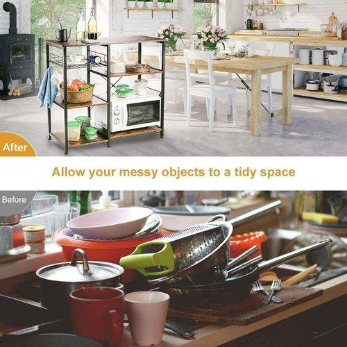 Kitchenware Rack Utility Storage Shelf, iBuyXi.com