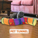 Rainbow Foldable Tunnel Tube, Visit iBuyXi.com for Online Shopping and Shop the Unique Selection, Foldable Tunnel, Tunnel Tube, Cat, Cat Tunnel Tube. Pet Tunnel Tube, Pet Tube, Cat Tube.