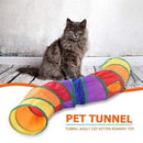 Rainbow Foldable Tunnel Tube, Visit iBuyXi.com for Online Shopping and Shop the Unique Selection, Foldable Tunnel, Tunnel Tube, Cat, Cat Tunnel Tube. Pet Tunnel Tube, Pet Tube, Cat Tube.