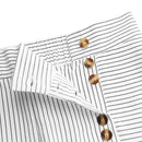 Retro Striped Casual Trousers, iBuyXi.com, Casual trousers, women clothing, women bottom