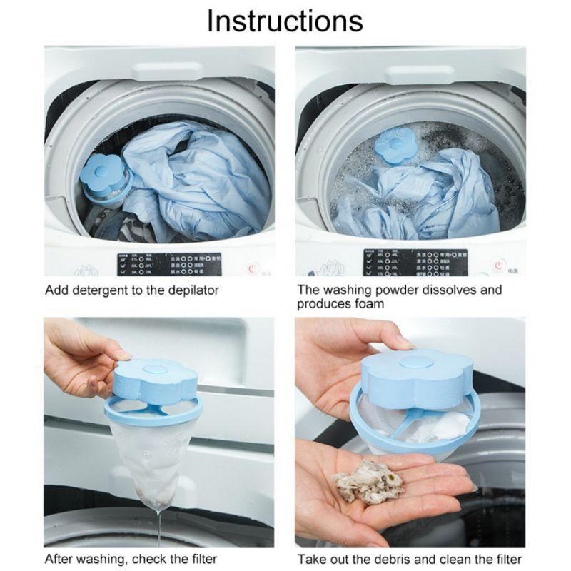 Reusable Washing Machine Filter Bag, iBuyXi.com