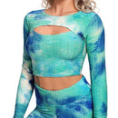 Reversible Long Sleeve Yoga Top, iBuyXi.com Shop Unique Selection, Yoga, Reversible Yoga Tops, Yoga Shirts, Women Clothes, Sports Goods, Sport Tops, Women Tops, Yoga Long Sleeve Tops