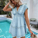 Elegant Casual Slim V-Neck Sleeveless Striped Buttoned Romper,Top Slim Short Tassel Loungewear, Boho style Snake Printed, Wrap Midi Dress, Deep V-neck Backless Boho Floral Print Romper Oblong neck, Solid color, High waist, Back button closure, Long Pants Jumpsuits Romper with Belt. Women trendy elegant style and wide leg ,Casual jumpsuit with ruffles sleeves, long romper, short sleeve pantsuit with belts, crew neck pant suits, cocktail jumpsuit, long pants, iBuyXi.com