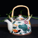Luxurious Blue and White Porcelain Tea Pot, ibuyxi.com