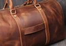 Luxury Business Travel Genuine Leather Duffle Bag, ibuyxi.com