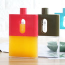 BPA-Free A5 Paper Bottle Portable Notebook Design