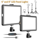 SH 6 Inch LED Video Light With Studio Lamp