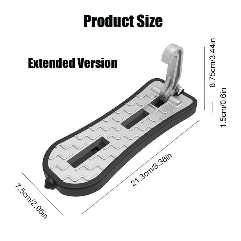 Extended Foldable Car Doorstep Pedal, Car Door step latch step, Car Roof Rack Step, iBuyXi.com