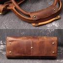 Luxury Business Travel Genuine Leather Duffle Bag, ibuyxi.com