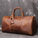Luxury Business Travel Genuine Leather Duffle Bag, ibuyxi.com