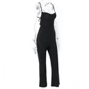 Sleeveless Backless Bandage Flare Pant Jumpsuit, iBuyXi.com