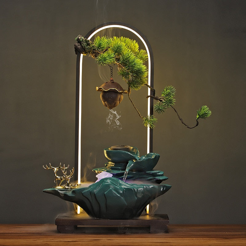 Desktop Fountain Landscape Water Decor Gift