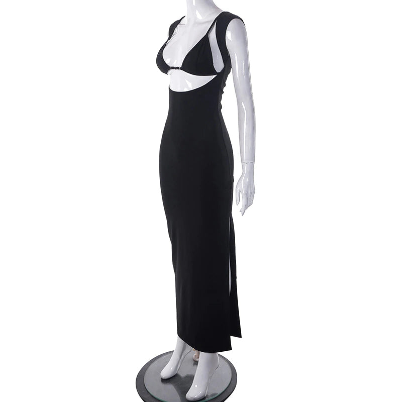 Elegant Reversible Maxi Dress, iBuyXi.com