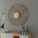 Polygon Design Of Silent 3D Wall Clock, iBuyXi.com