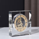 Nordic Luxury Crystal Gear Clock For Decoration