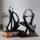 Romantic Art & Modern Resin Dancing Couple Statue, ibuyxi.com