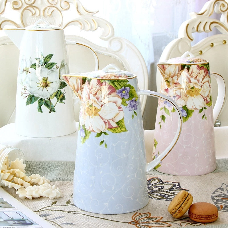 English Style High-Grade Ceramic Teapot