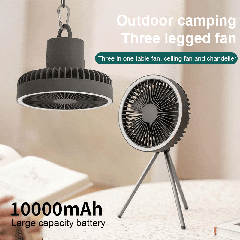 USB Ceiling Fan With Light & Great Cooling
