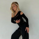 Transparent Mesh Backless Party Sheer Bodysuit, iBuyXi.com