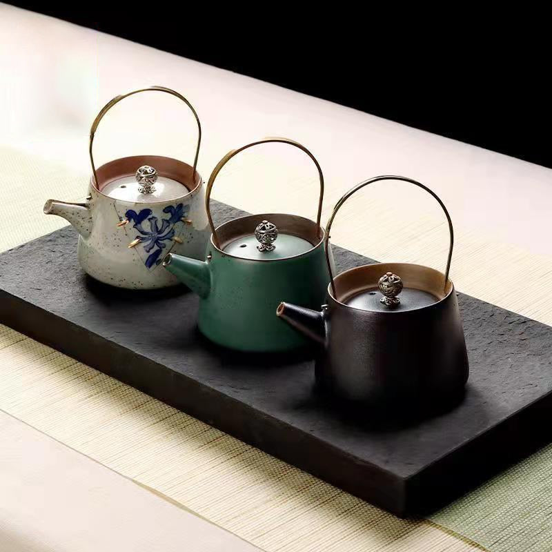 Retro Lifting Beam Teapot Tea Ware Set