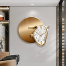 Abstract 3D Silent Hanging Wall Clock