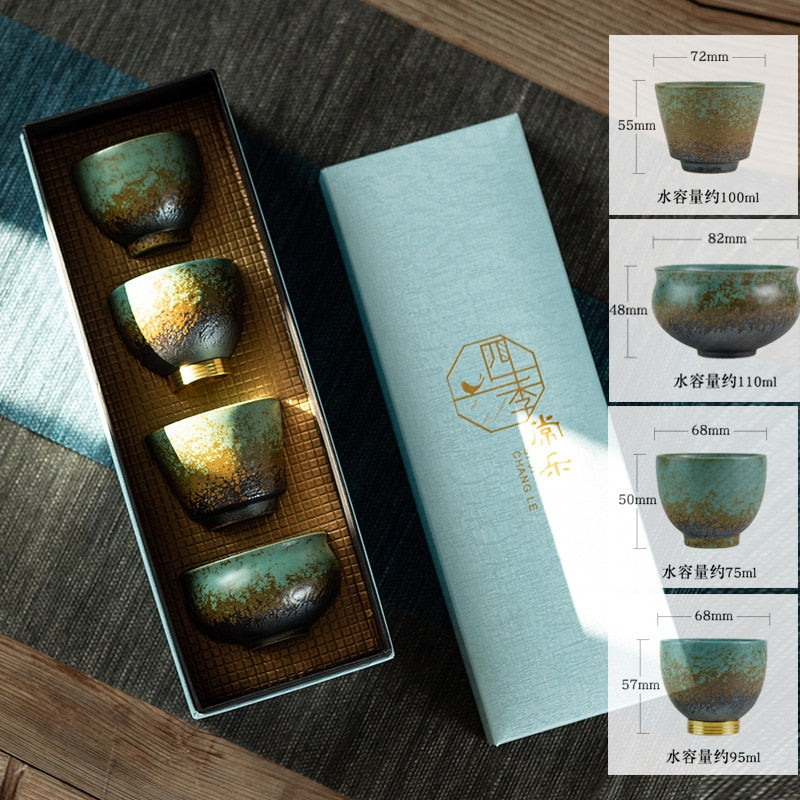 Gift Box Ceramic Master Cup Tea Set