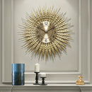 Nordic Atmosphere Golden Wall Clock, ibuyxi.com