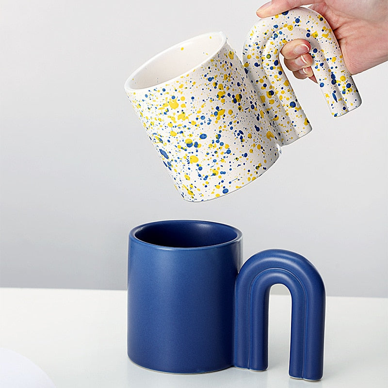 Unique Style Design Ceramic Coffee Mug