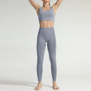 Purple Seamless Yoga Suit. Shop Online at iBuyXi.com, Yoga suit, training outfit, fitness clothes, women clothing, women sporting goods, sports bra, training bra, fitness suit, purple tops and bottom, yoga suit, yoga tops, yoga bottom, yoga shirt, leggings, fitness clothes